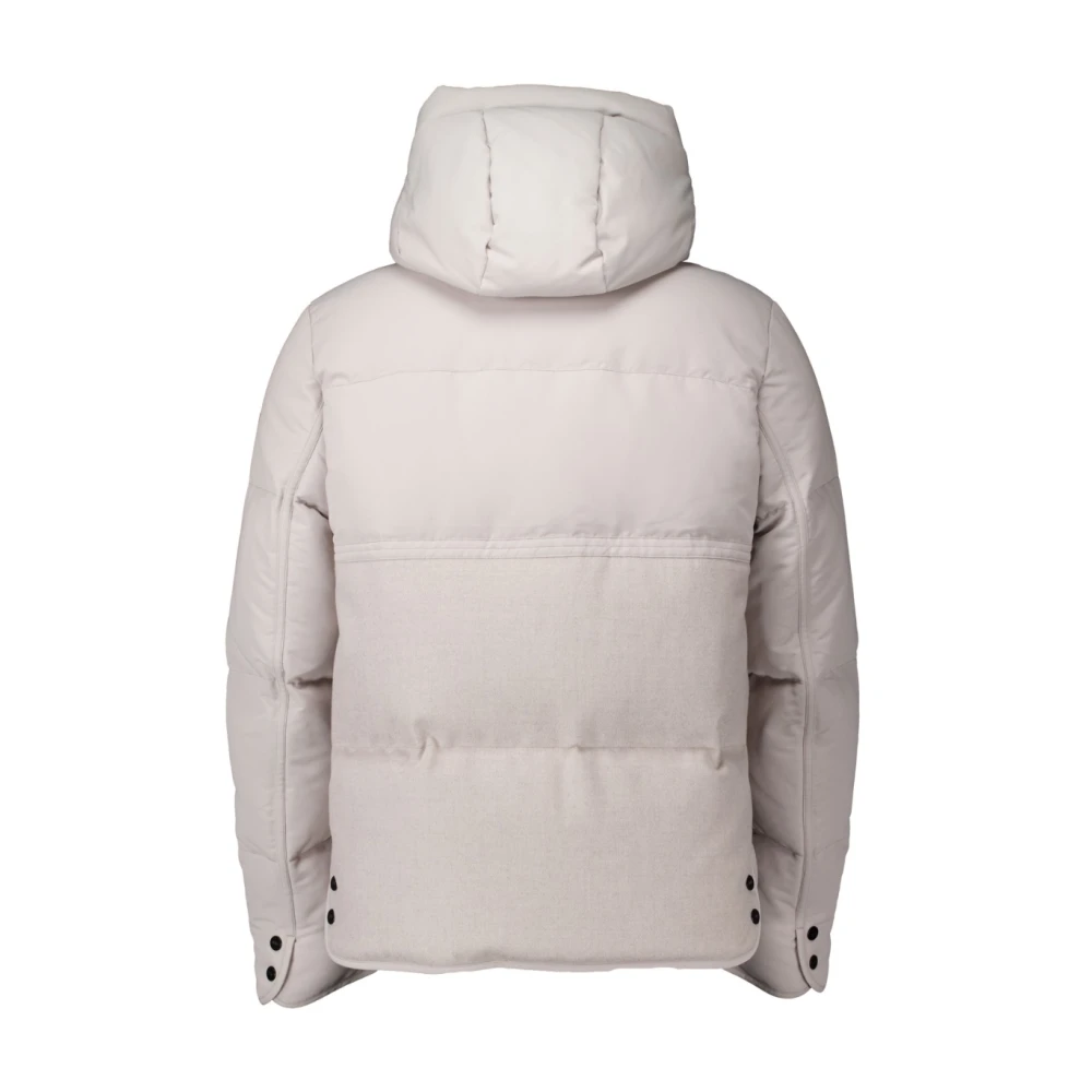 Duno Gewatteerde Beige Palm Jas Beige Heren
