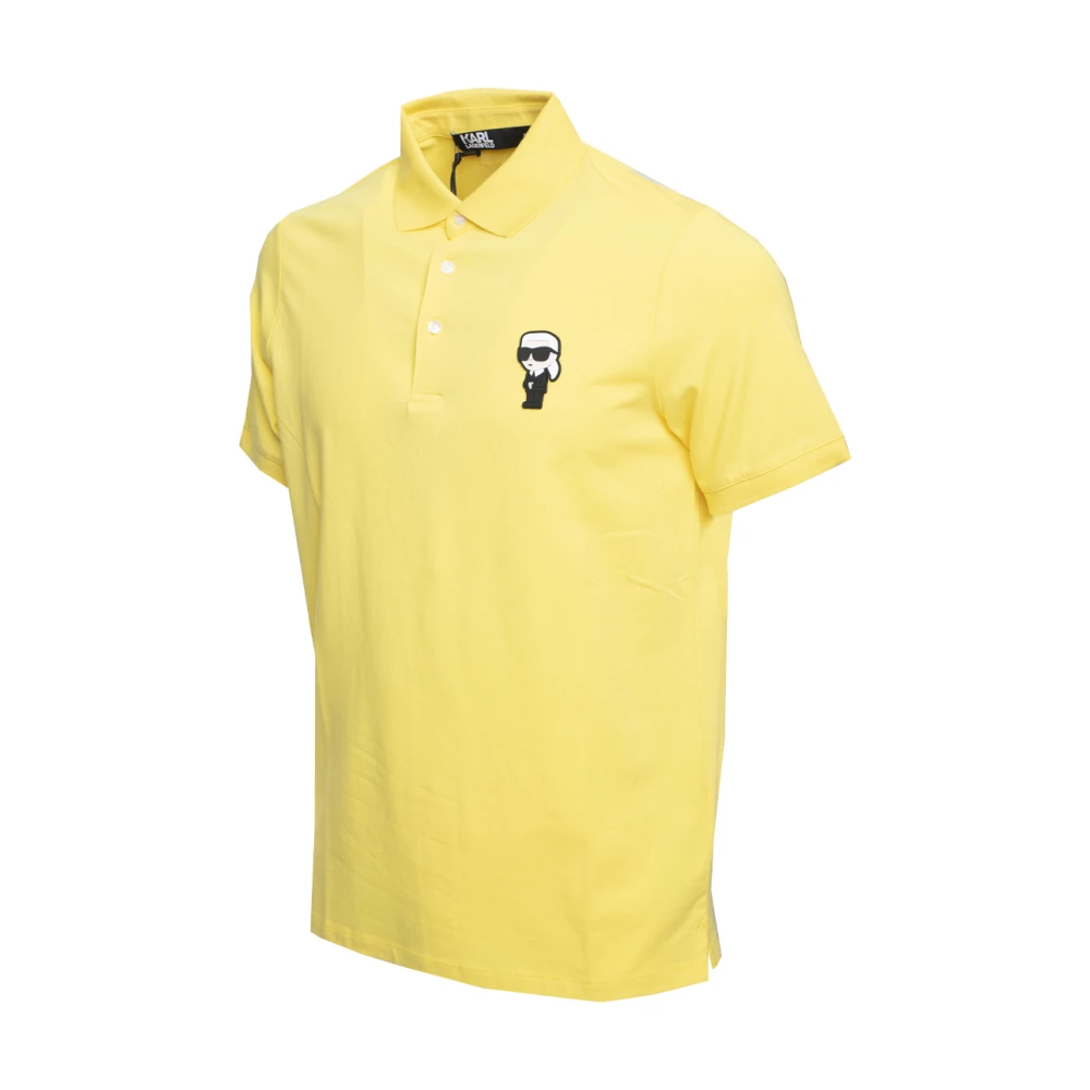 Karl Lagerfeld Gele Tokidoki Polo T-Shirt Yellow Heren