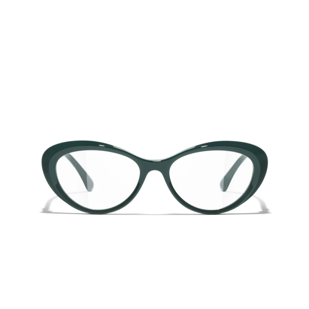 Chanel Stijlvolle Correctiebril Green Dames