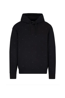 Eagle Logo Navy Sweatshirt