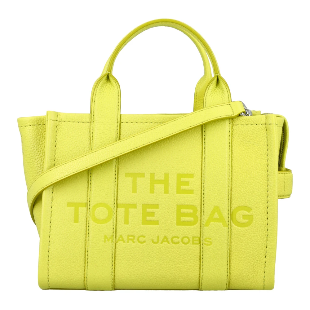 Marc Jacobs Limoncello Mini Tote Läder Väska Yellow, Dam