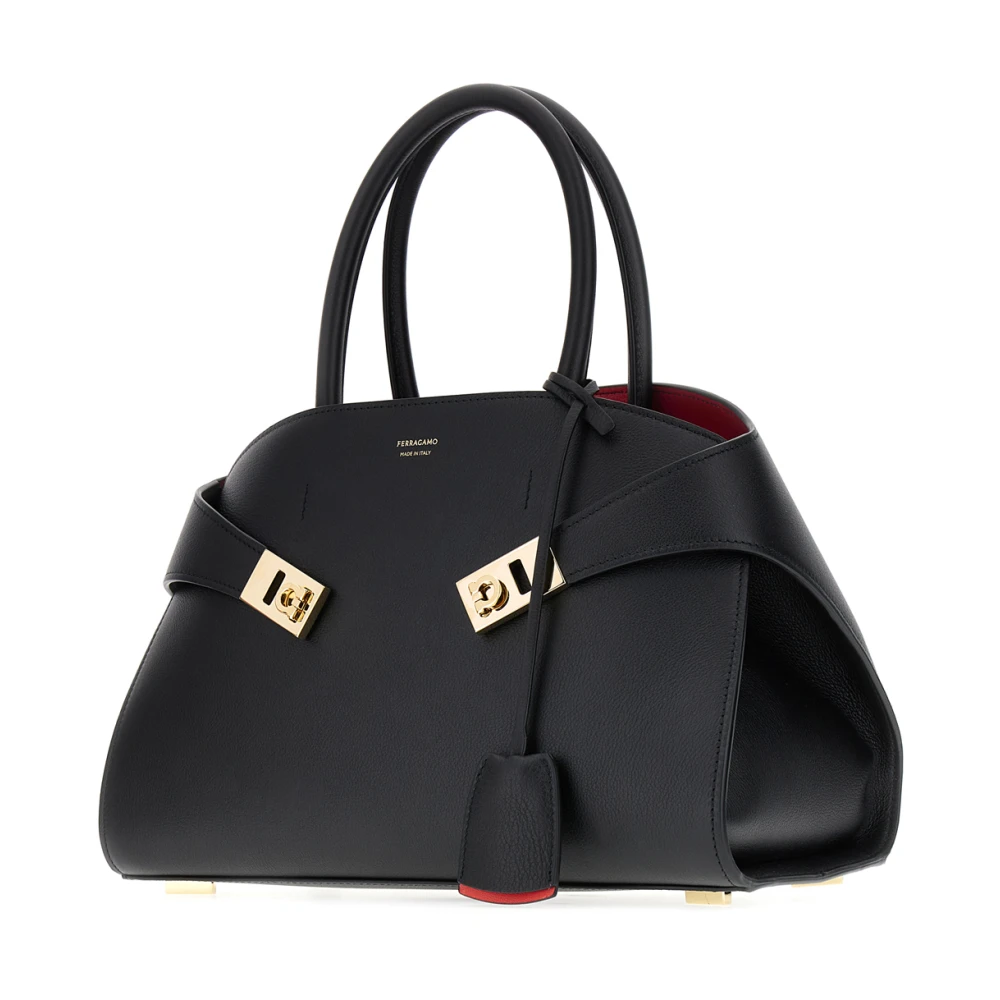 Salvatore Ferragamo Handtassen Schoudertassen Stijlvolle Mode Accessoires Black Dames