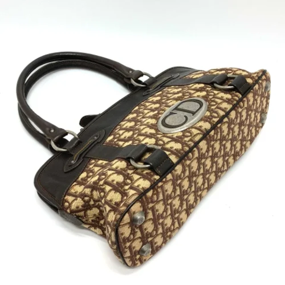 Dior Vintage Pre-owned Leather dior-bags Brown Dames