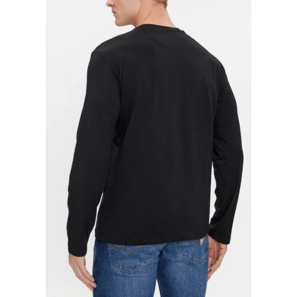 Guess Heren Logo T-shirt Black Heren