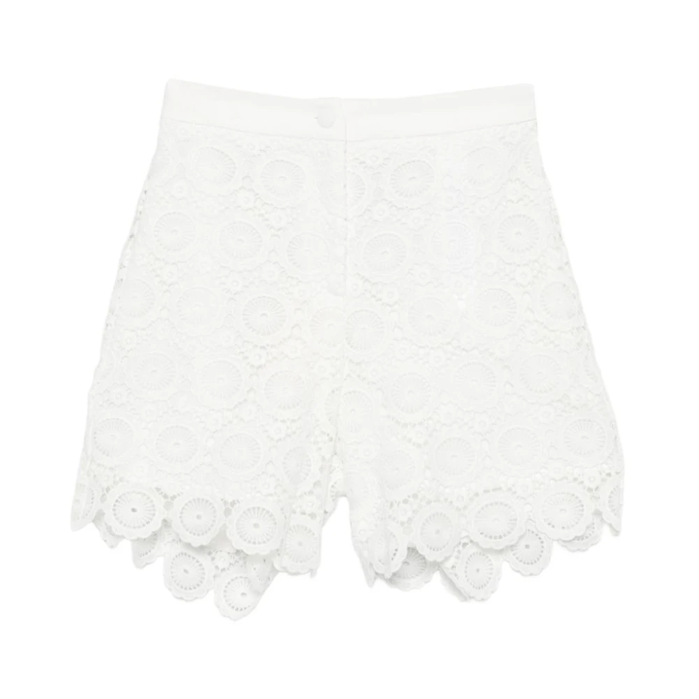 Twinset Unisex Kids White Shorts - Shorts - 8 Y - Kids