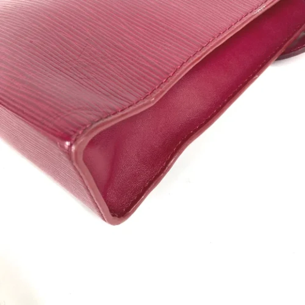 Louis Vuitton Vintage Pre-owned Leather louis-vuitton-bags Red Dames