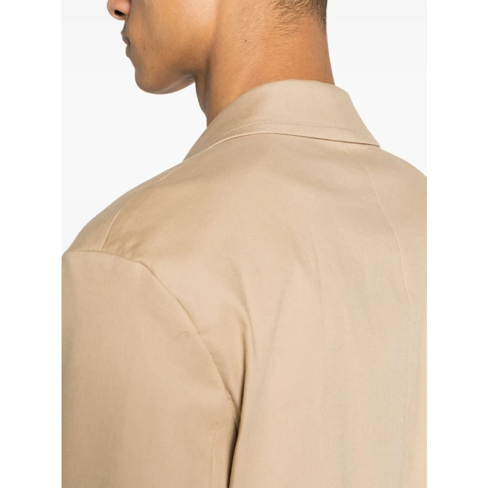 Lanvin Bruine Jas voor Mannen Brown Heren