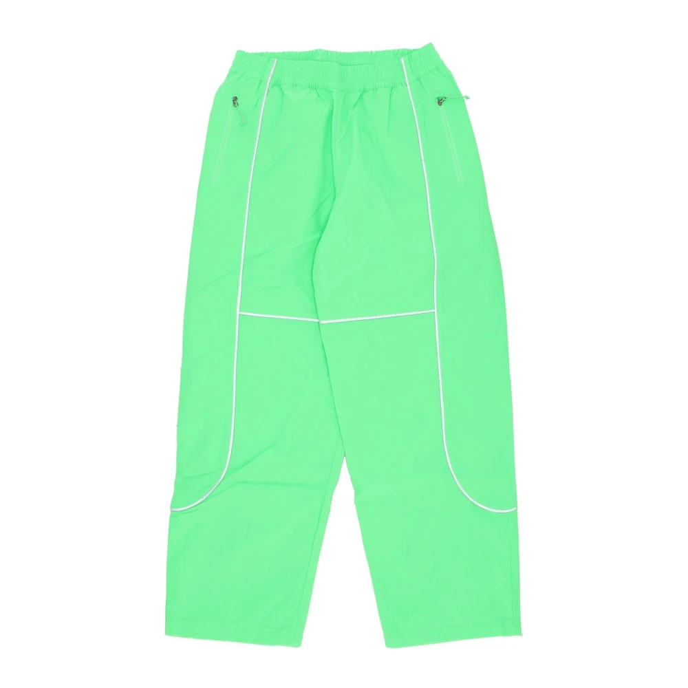 The North Face Winddichte Tracksuit Broek met Piping Green Heren