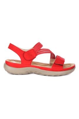 red-womens-sandals-hook-and-loop