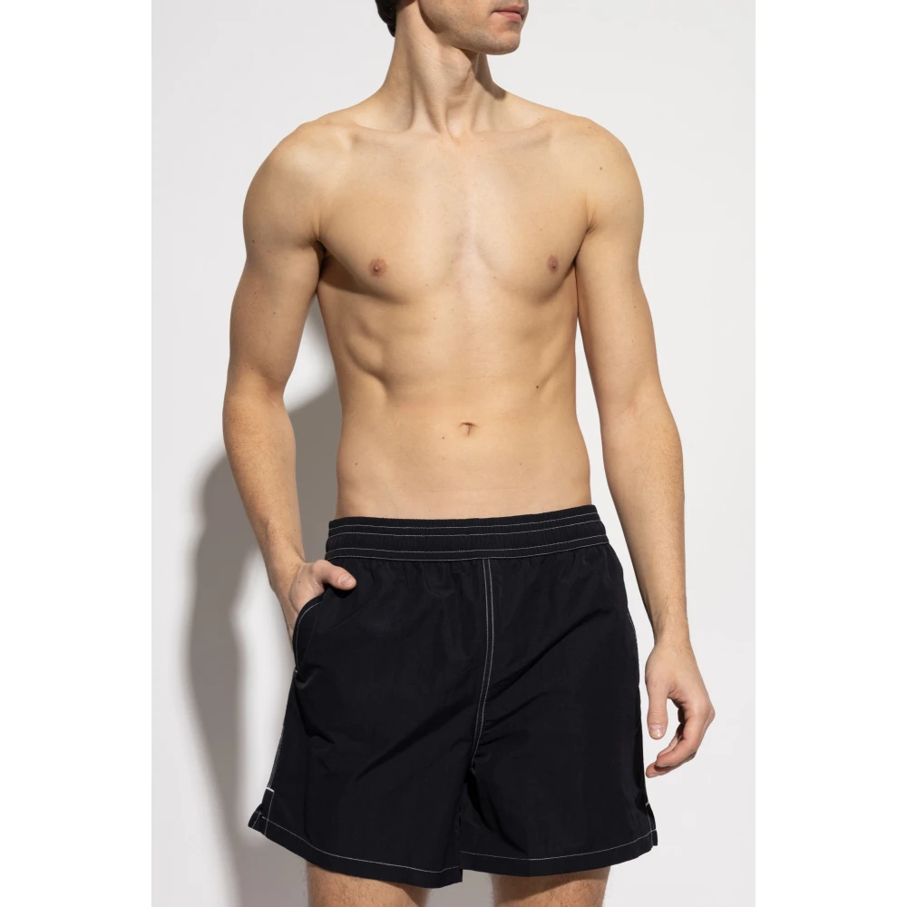 Ami Paris Zwembroek Black Heren