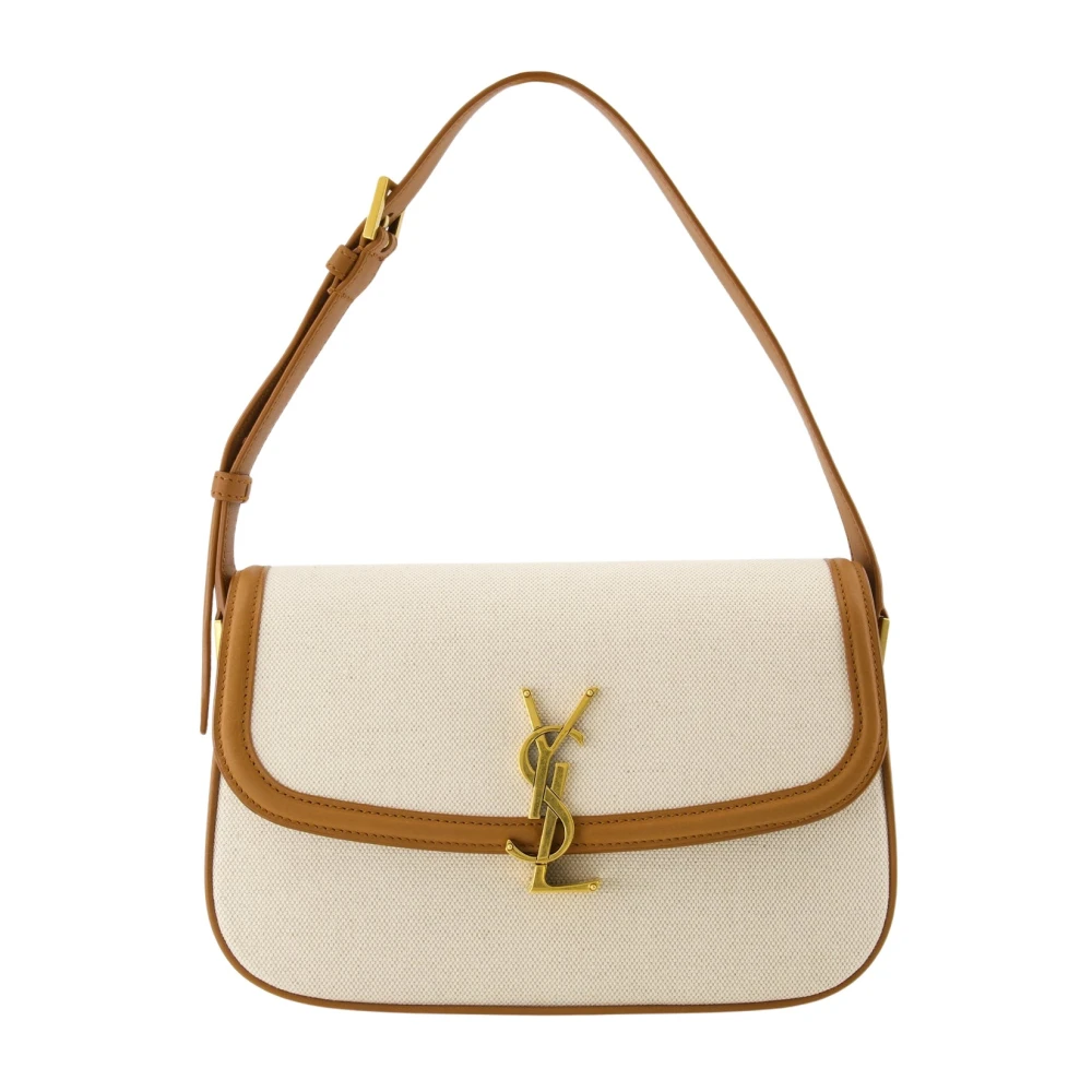 Saint Laurent Women's Beige Shoulder Bags