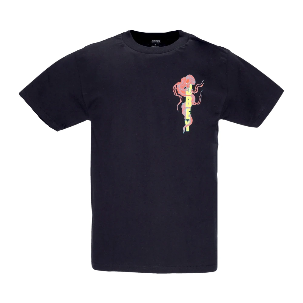 Obey Dragon Classic Tee Zwart Heren T-shirt Black Heren