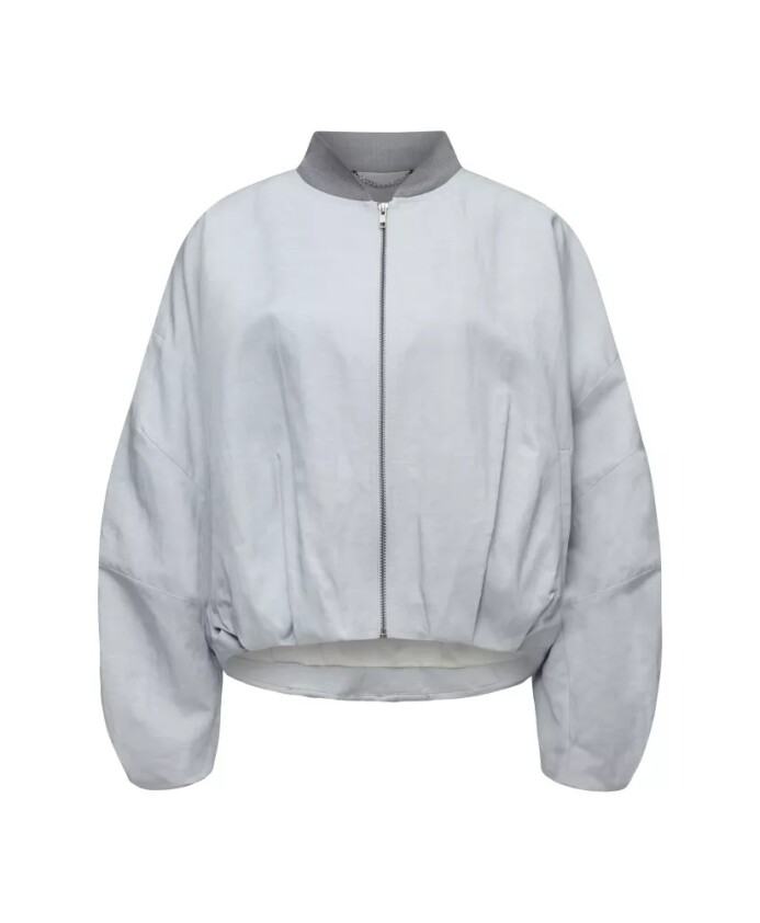 bomber-jacket-oversized-silver-zipper-short
