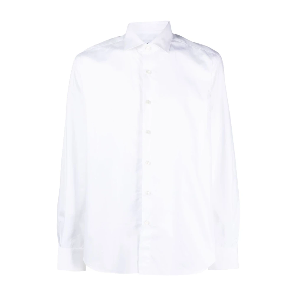 Xacus Witte Overhemd met Lange Mouwen White Heren