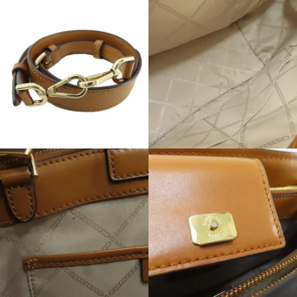 Michael Kors Pre-owned Plastic totes Brown Dames