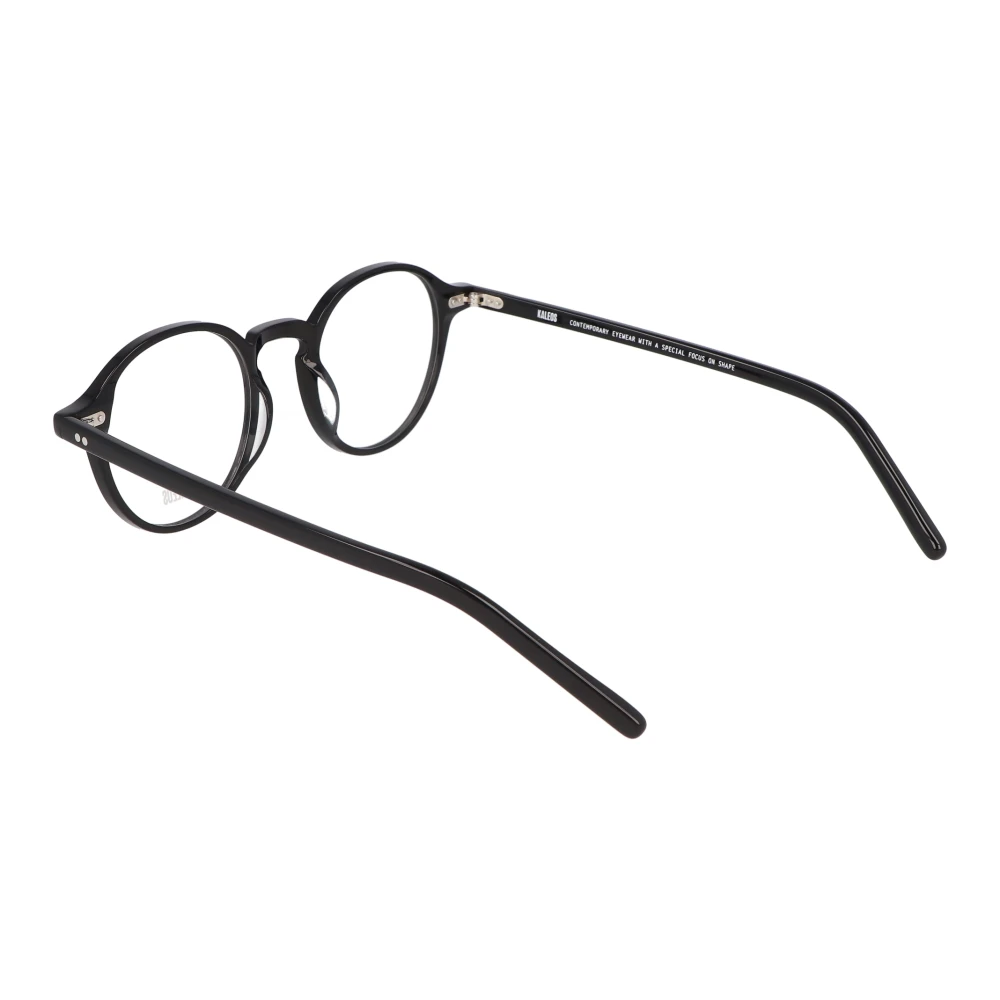 Kaleos Ronde acetaatbril Strasser Black Dames