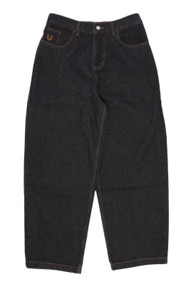 Loose-fit Jeans med logga