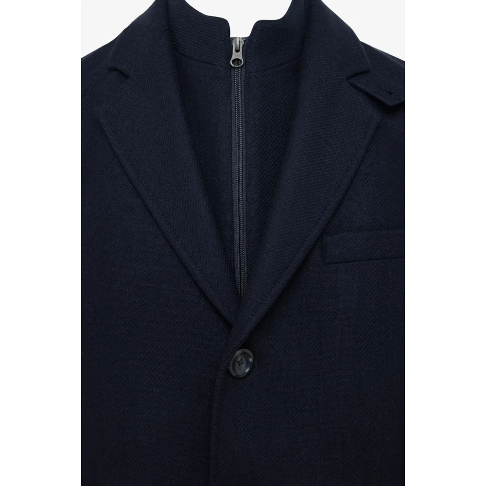 Gentiluomo Elegante Jas Blue Heren