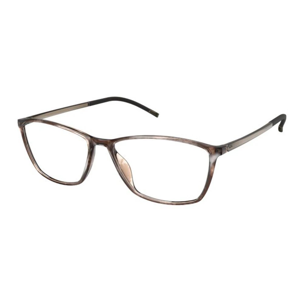 Silhouette Illusion Brilmonturen in Havana Tobacco Brown Dames