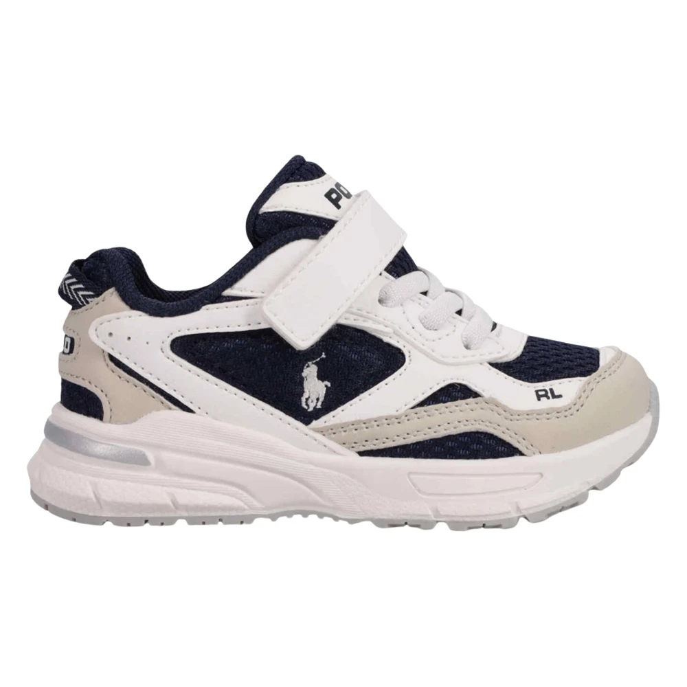 Ralph Lauren Unisex Kids Beige Kids Sneakers, 33 Eu, Trackster 275 Trainer