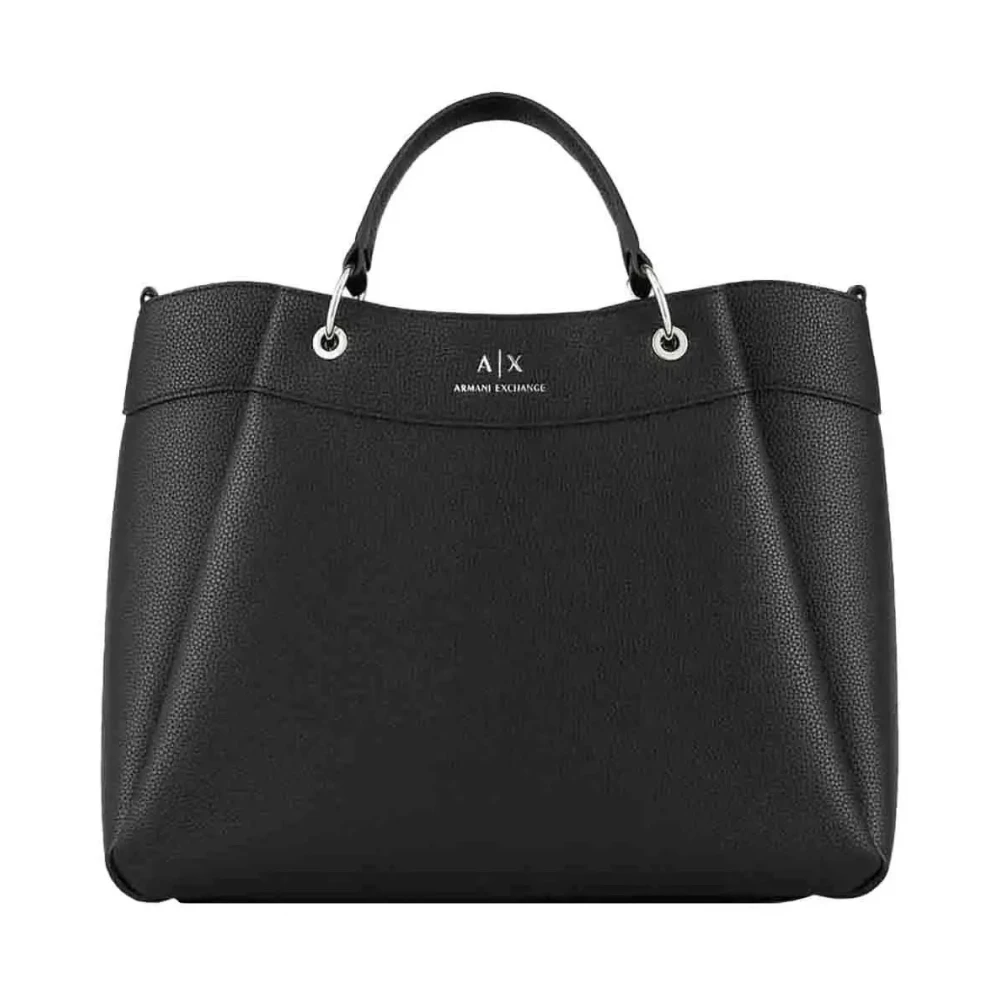 Armani Exchange Svart Shopping Bag