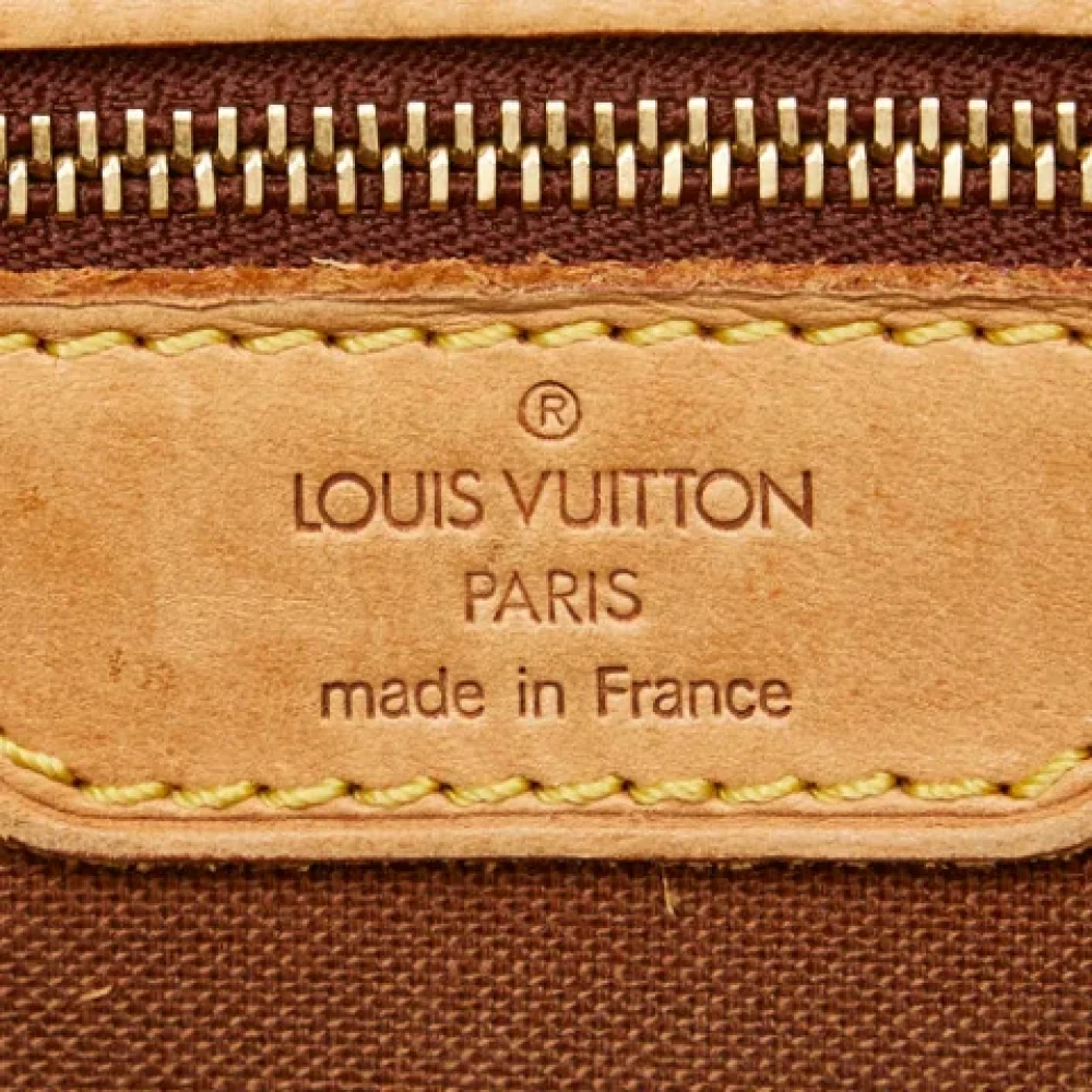 Louis Vuitton Vintage Pre-owned Canvas shoulder-bags Brown Dames