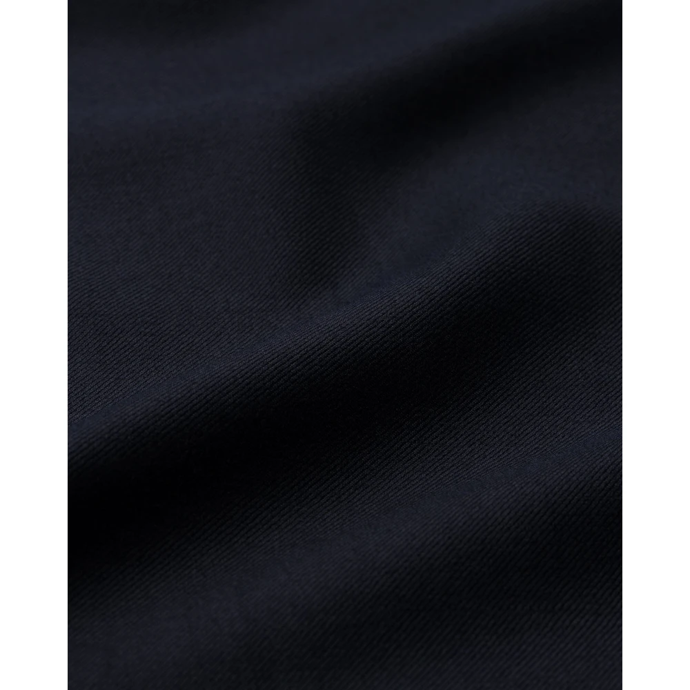 IVY OAK Wijde Plooiende Broek Donkerblauw Blue Dames