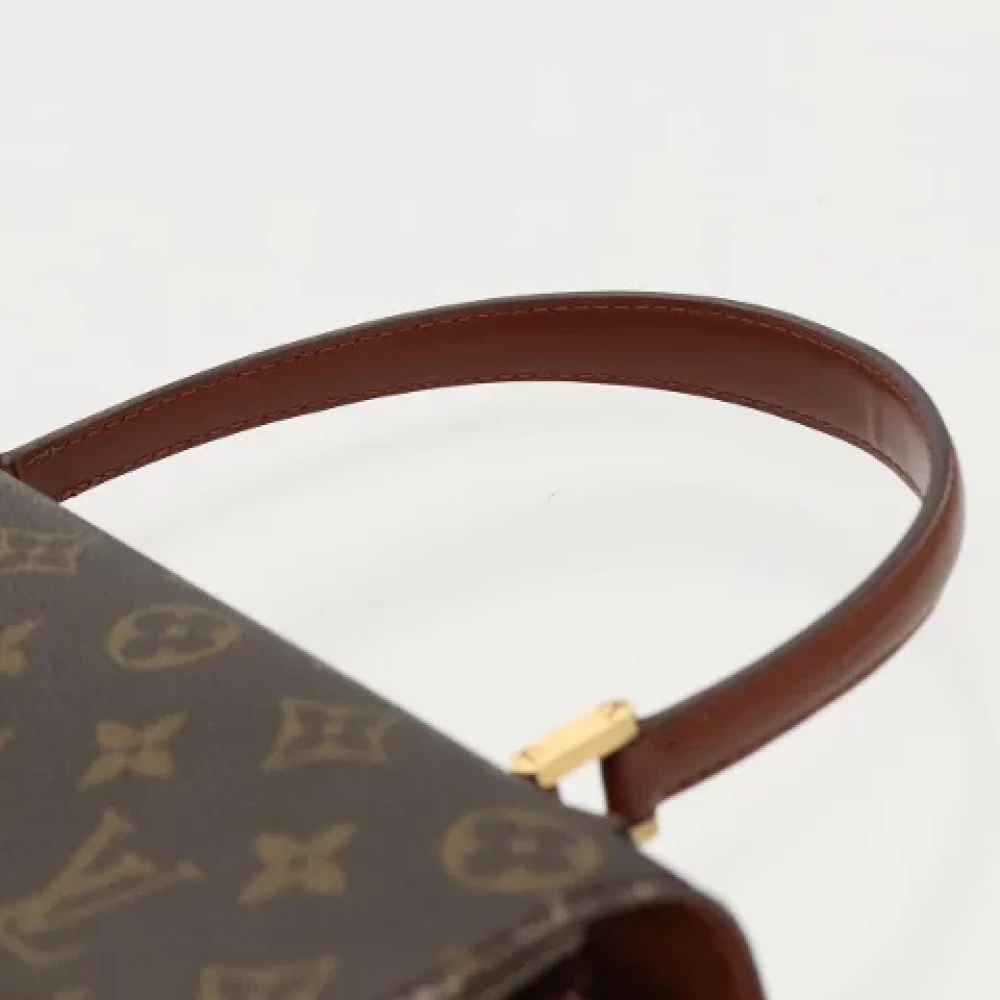 Louis Vuitton Vintage Pre-owned Canvas handbags Brown Dames