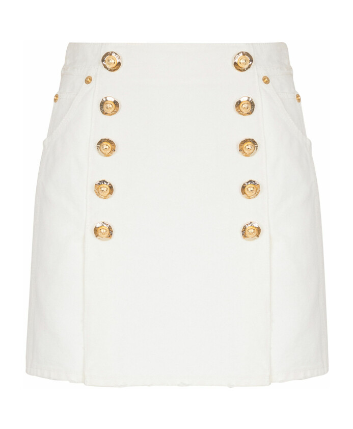 jupe-courte-en-toile-de-coton