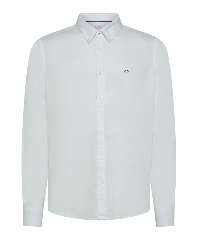 chemise-en-lin-manches-longues-style-decontracte