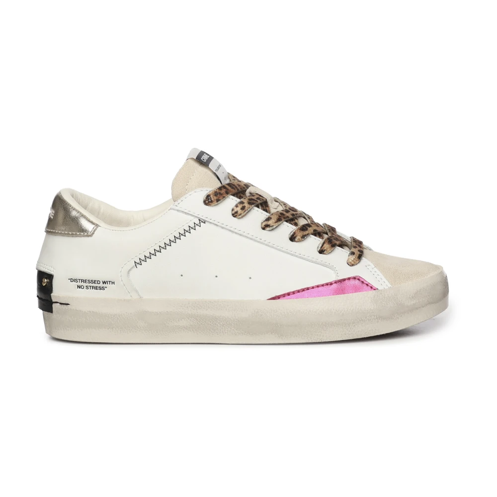 Crime London Leren Sneakers met Metalen Details Dames Schoenen Veelkleurig Multicolor