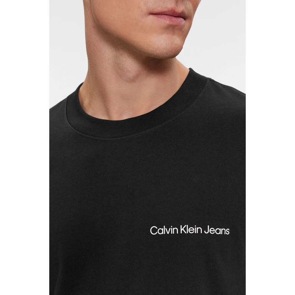 Calvin Klein Jeans T-Shirts Black Heren
