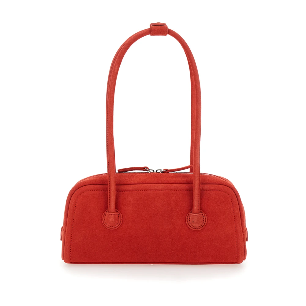 Marge Sherwood Rode schoudertas met logo letters Red Dames