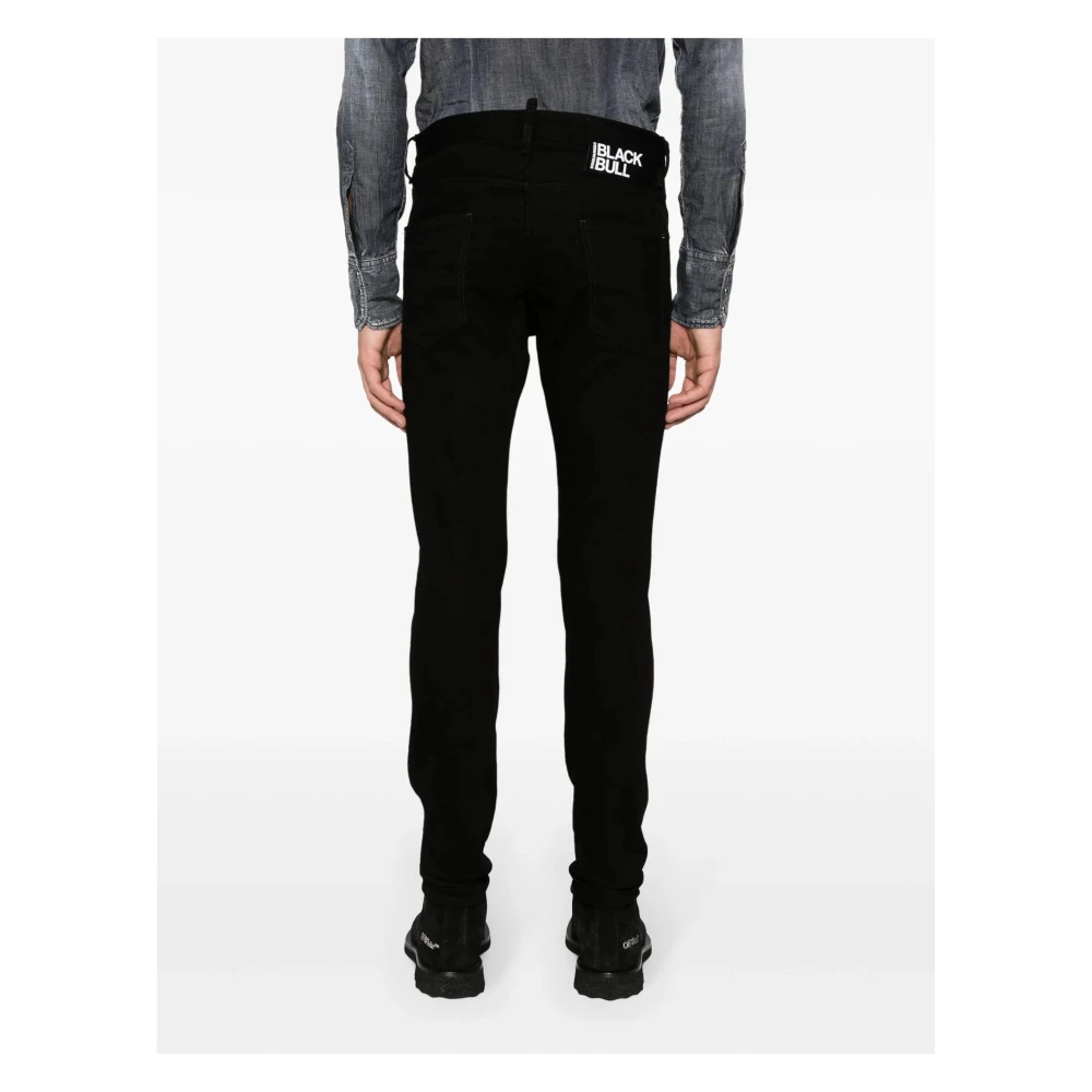 Dsquared2 Zwarte Jeans voor Mannen Black Heren