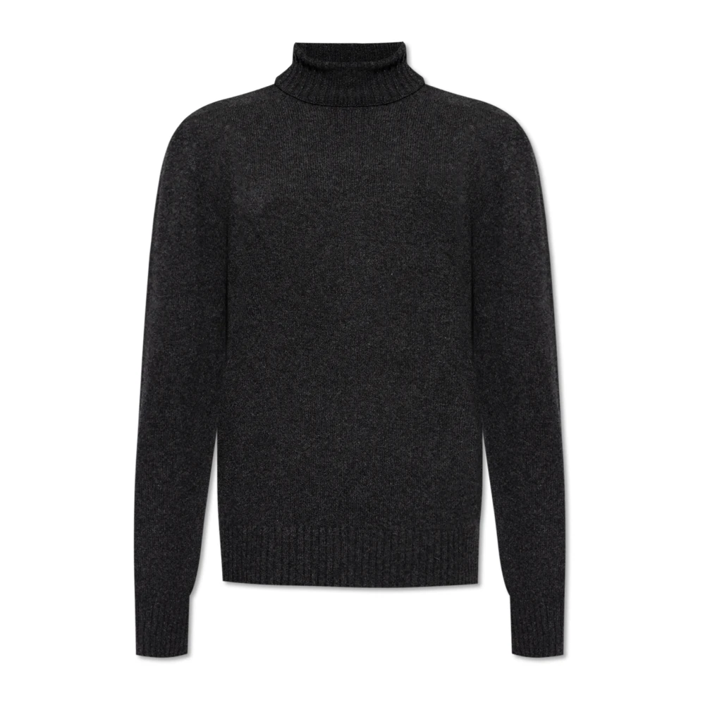 Officine Générale Wollen Turtleneck Gray Heren