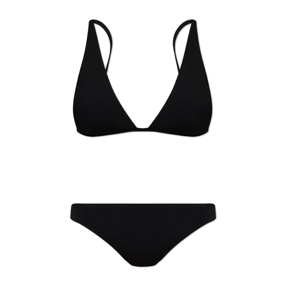 Emporio Armani EA7 Tweedelig badpak Black Dames