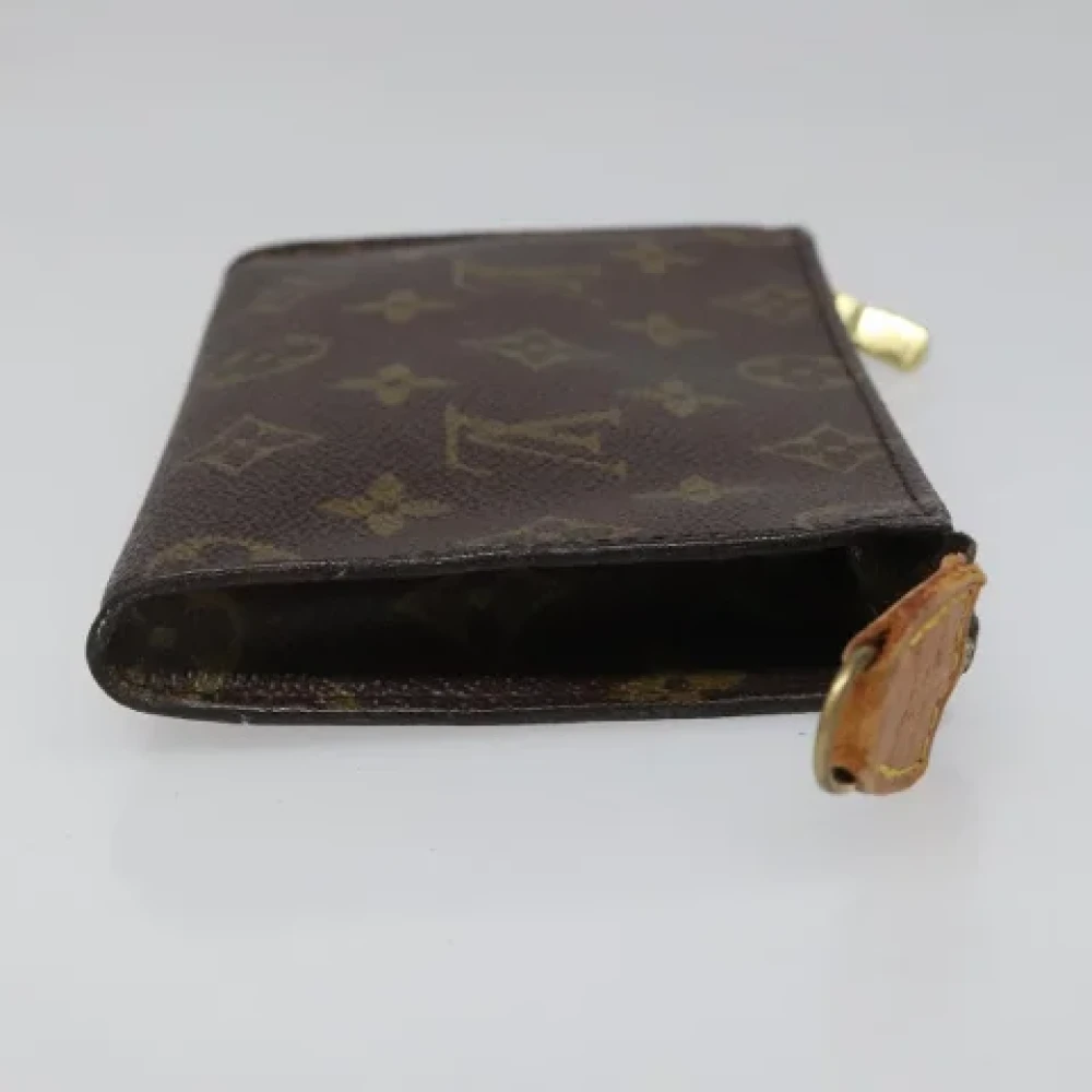 Louis Vuitton Vintage Pre-owned Canvas pouches Brown Dames