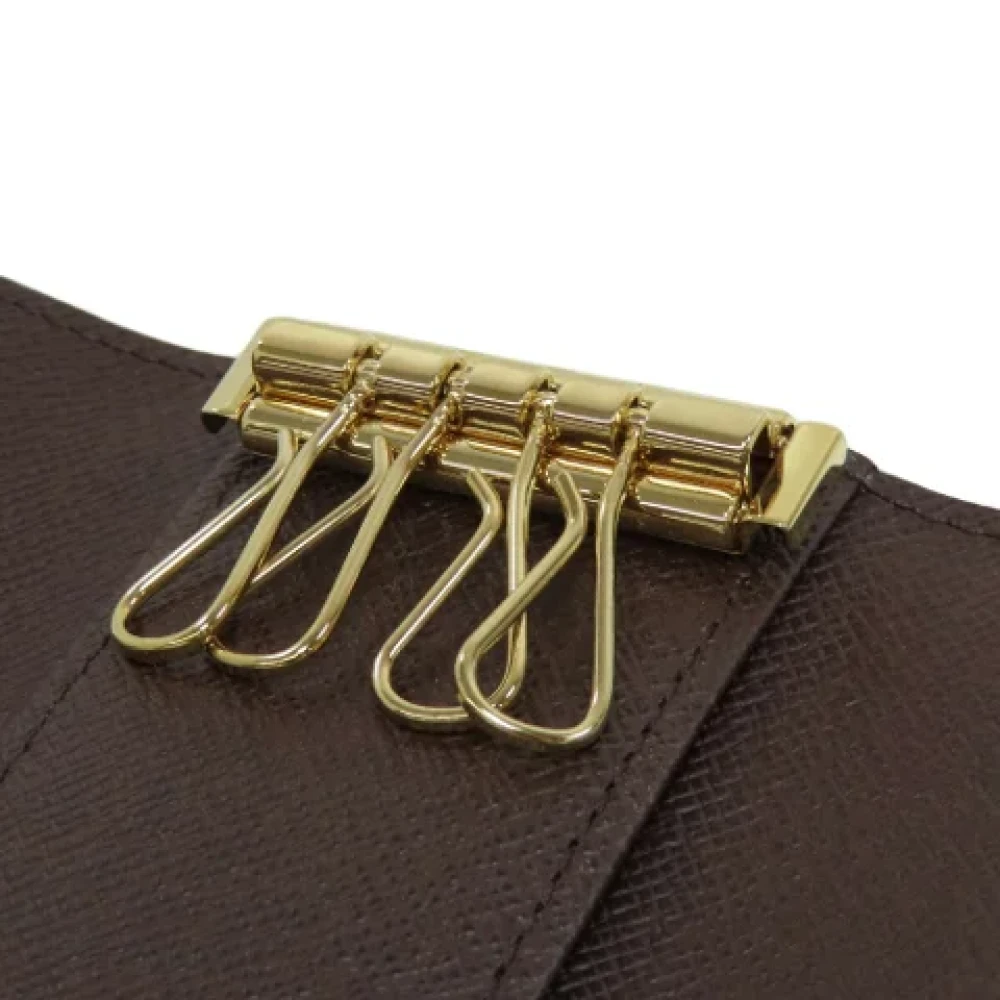 Louis Vuitton Vintage Pre-owned Canvas key-holders Brown Dames