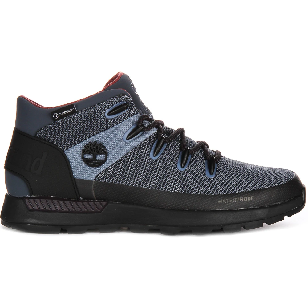 Timberland Blue Hiking Shoes, Male, 7 Uk, Sprint Trekker Mid Sneaker