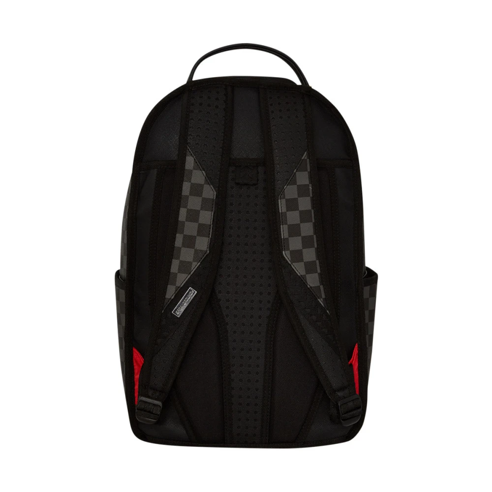 Sprayground Metallic Drips Deluxe Rugzak Gray Unisex