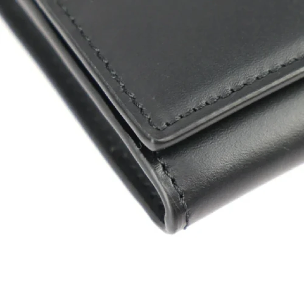 Fendi Vintage Pre-owned Leather wallets Black Dames