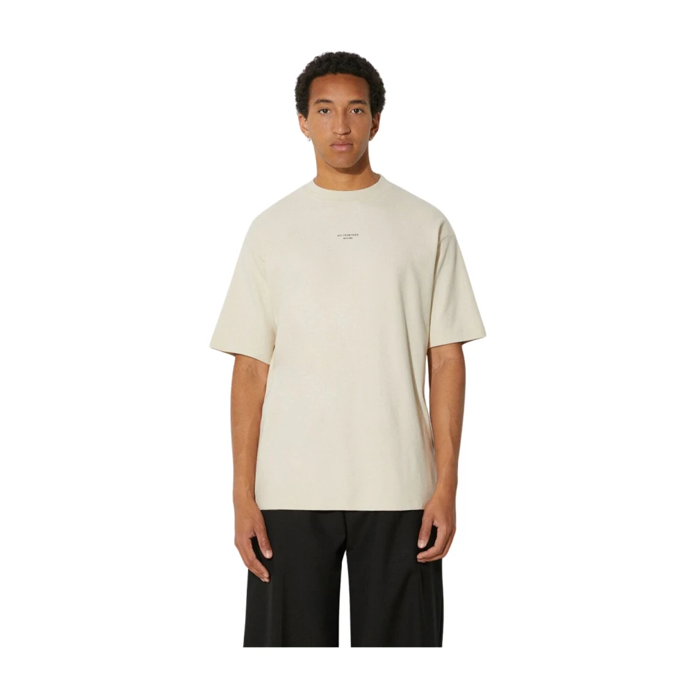Drole De Monsieur Uomo Beige Top, S, New,
