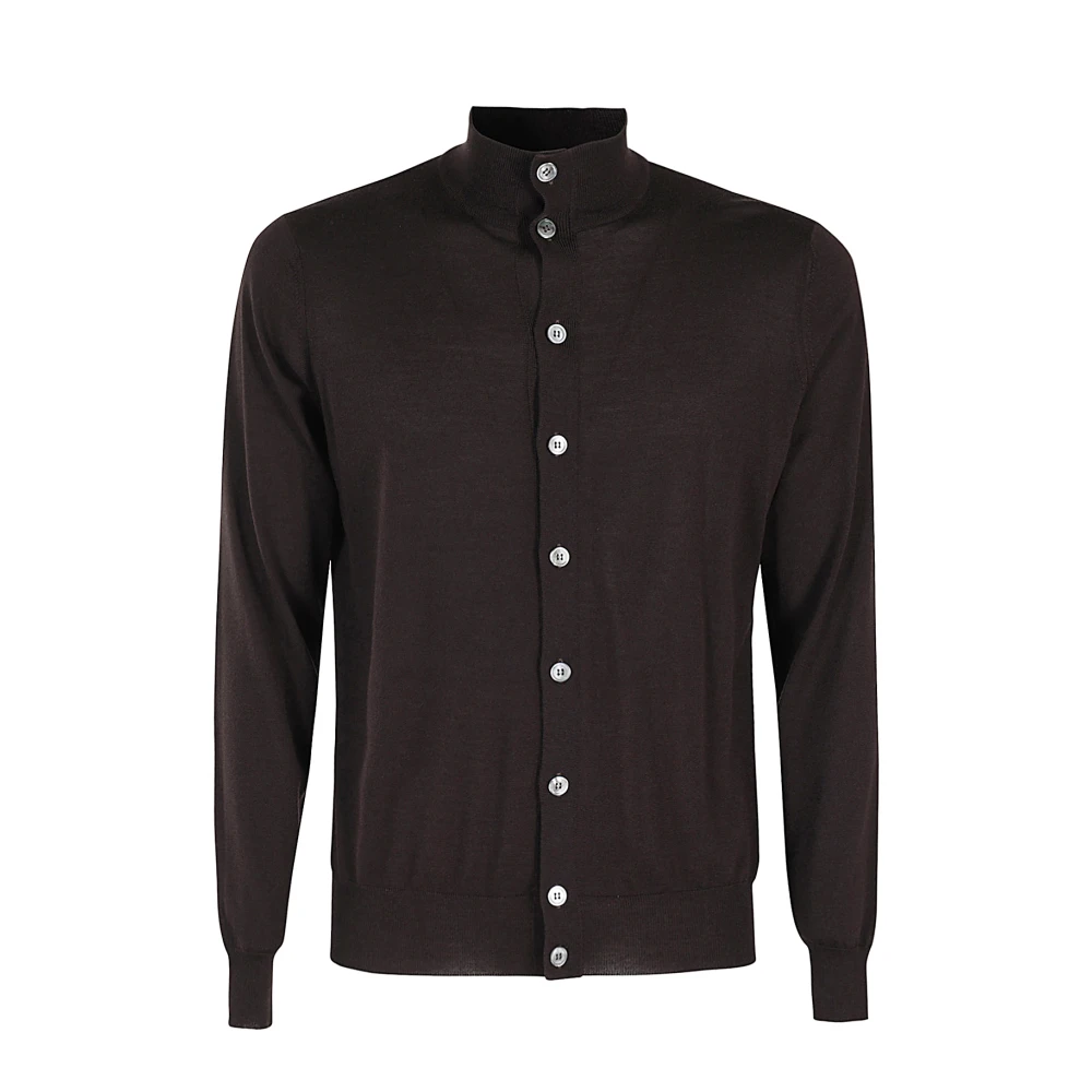 Filippo De Laurentiis Geknoopte Jas Brown Heren