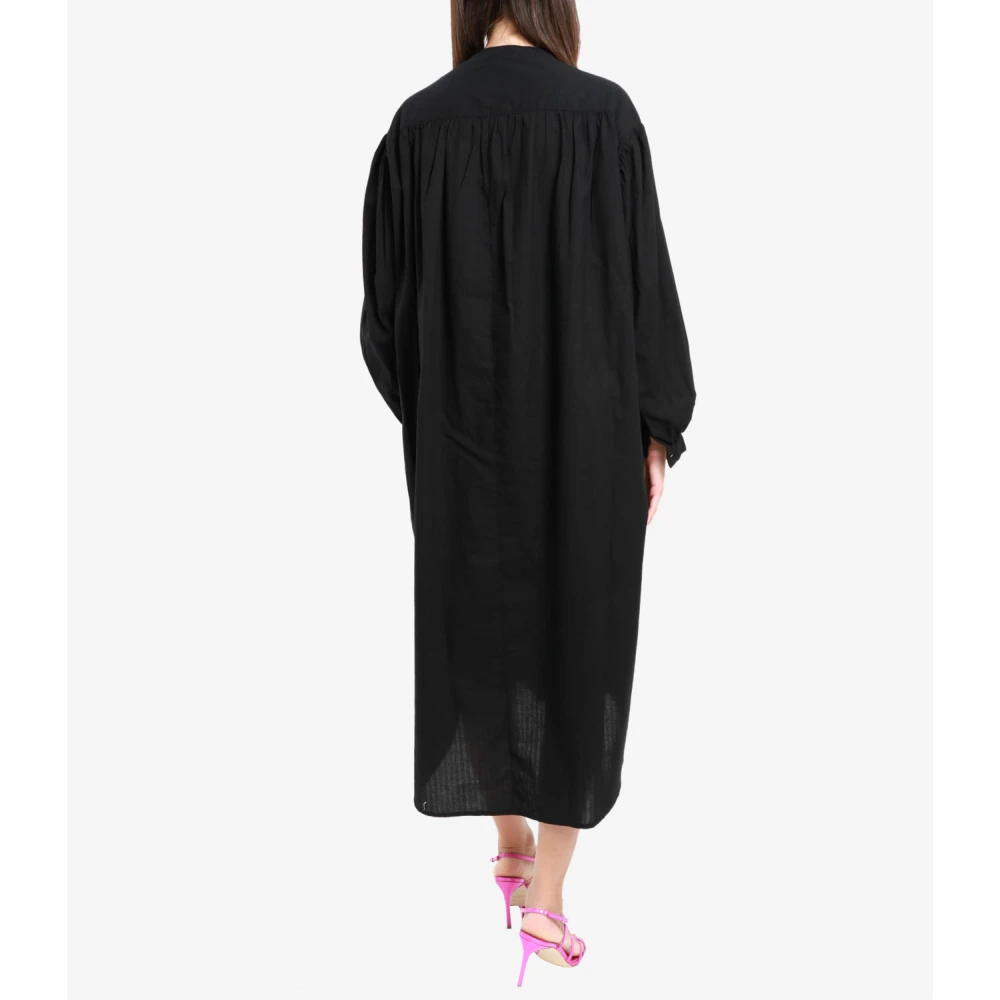 Semicouture Zwarte Kant Jurk Black Dames