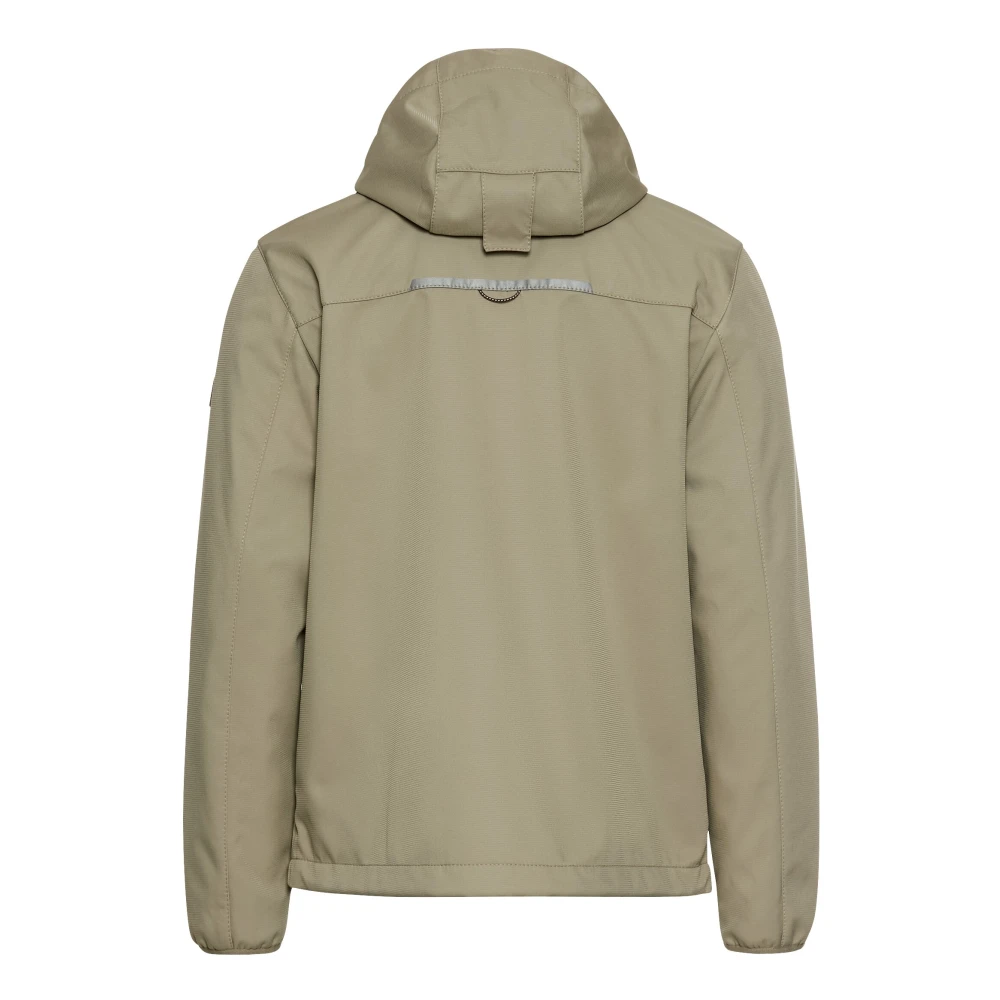 camel active Softshell jack van gerecycled polyester Beige Heren