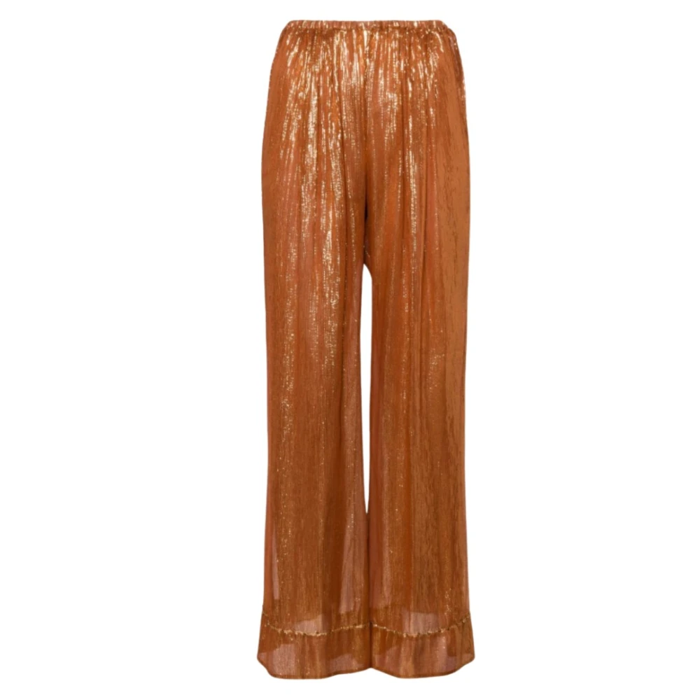 Trousers > Wide Trousers - - Forte Forte - Modalova