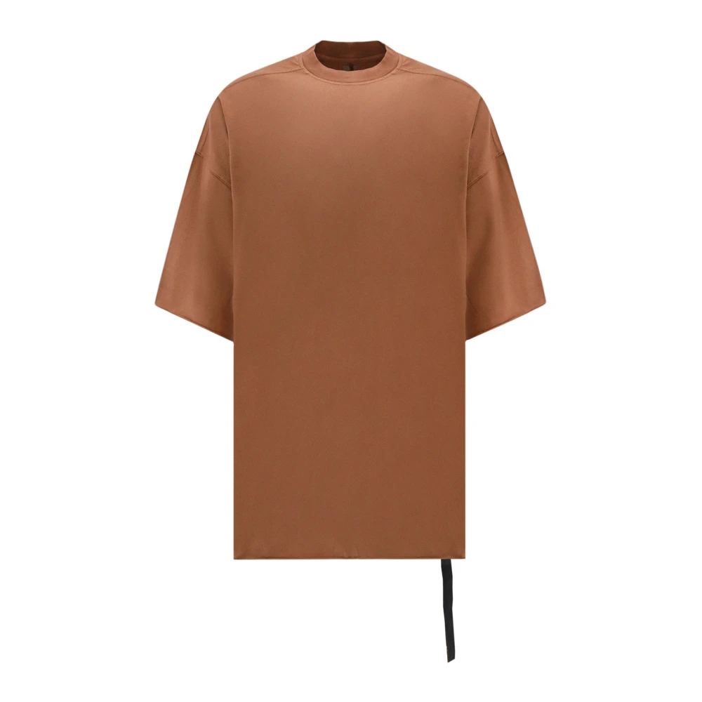 Rick Owens Bruine Oversize T-Shirt Brown Heren
