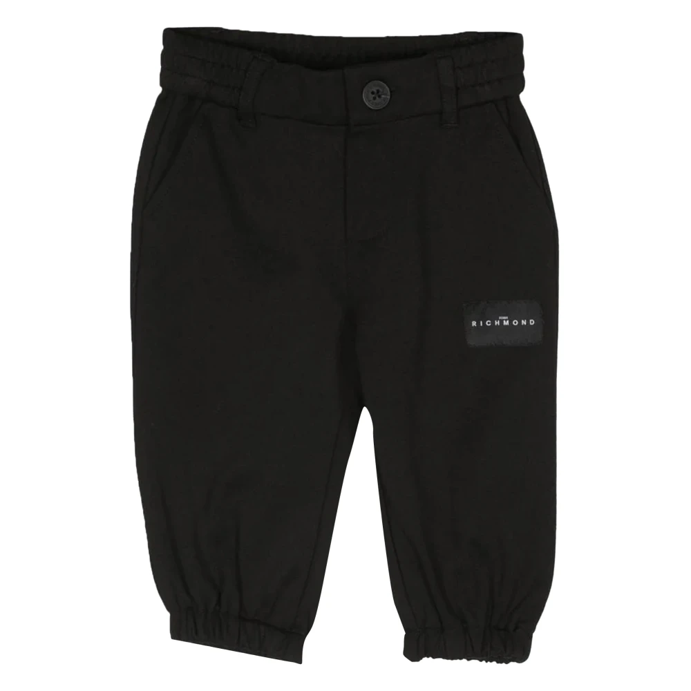 John Richmond Black Sweatpants, Male, 6 M, Leggings