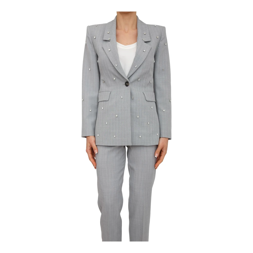 Marella Women's Gray Giacca - Blazers - S - Jackets