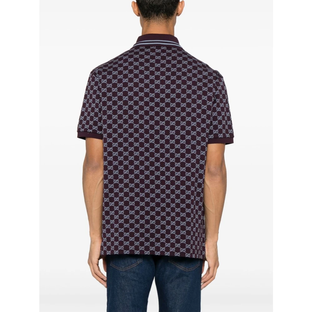 Gucci Rode T-shirts en Polos Multicolor Heren